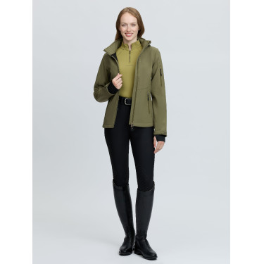 Softshell Jas LeMieux Celine Verde salice Kaki