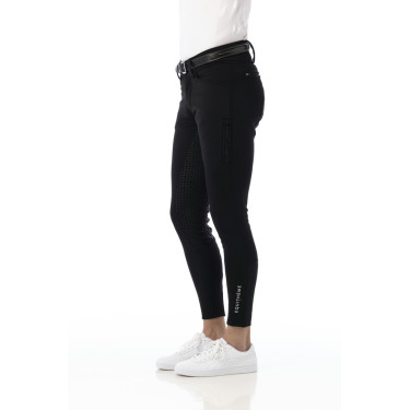 Pantaloni softshell Equitheme Zermatt con fondo in silicone Pantaloni softshell Equitheme Zermatt con fondo in silicone