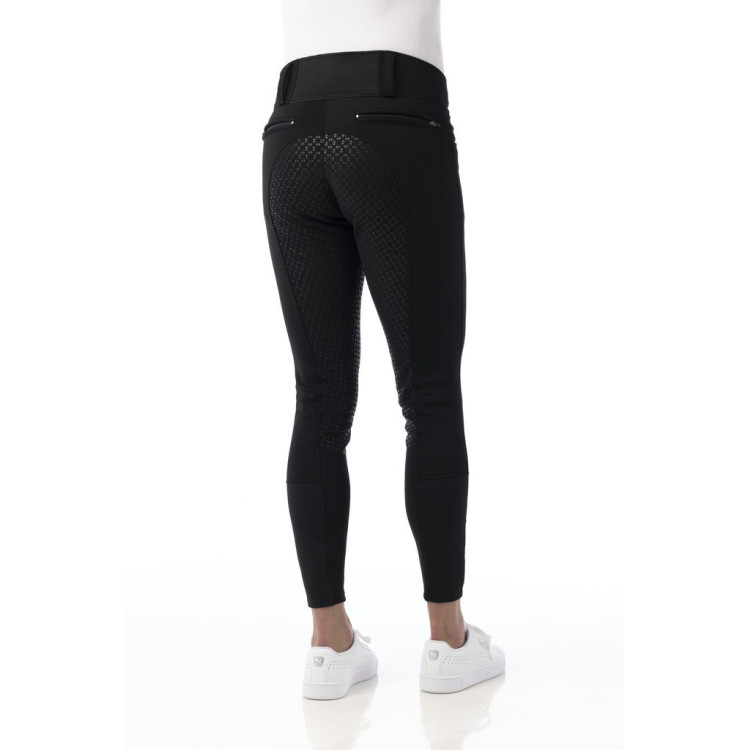 Pantaloni softshell Equitheme Zermatt con fondo in silicone Pantaloni softshell Equitheme Zermatt con fondo in silicone