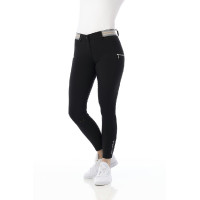 Pantaloni Equitheme Lor fondo in silicone Nero
