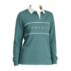 Polo da rugby LeMieux Rochelle donna Aloe Blu Polo da rugby LeMieux Rochelle donna Aloe Blu
