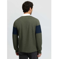 Polo da rugby LeMieux uomo Marina Blu marino