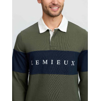 Polo da rugby LeMieux uomo Marina Blu marino