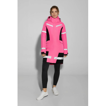 Amaya cappotto da equitazione impermeabile ad alta visibilità donna Horze Amaya cappotto da equitazione impermeabile ad alta visibilità donna Horze