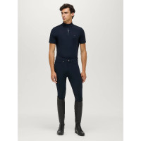 Pantaloni da equitazione Stanton con grip alle ginocchia Cielo del deserto Blu