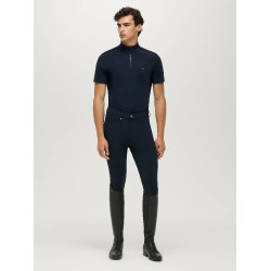 Pantaloni da equitazione Stanton con grip alle ginocchia Deserto Arancione