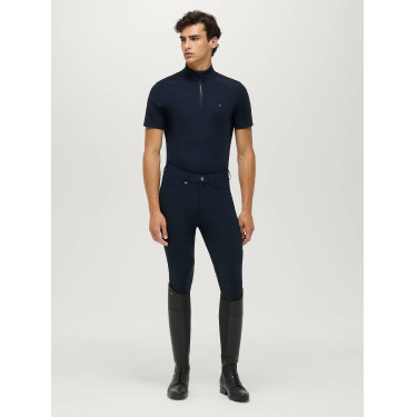 Pantaloni da equitazione Stanton con grip alle ginocchia Deserto Arancione