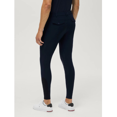 Pantaloni da equitazione Stanton con grip alle ginocchia Deserto Arancione