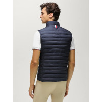 Gilet trapuntato Montero Desert SKY