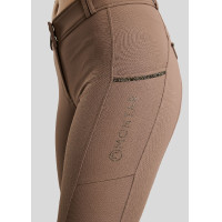 Breeches MOVeronica Golden Quartz Crystaltape con tasche per telefono Nougat Brown F/G Montar