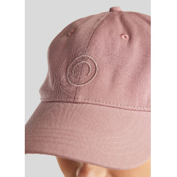 Cappellino in cotone MoBea con ricamo logo tono su tono Blush Montar Cappellino in cotone MoBea con ricamo logo tono su tono Blush Montar