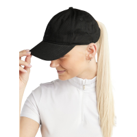 Cappellino in cotone MoBea con ricamo logo tono su tono Blush Montar