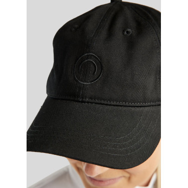 Cappellino in cotone MoBea con ricamo logo tono su tono Blush Montar