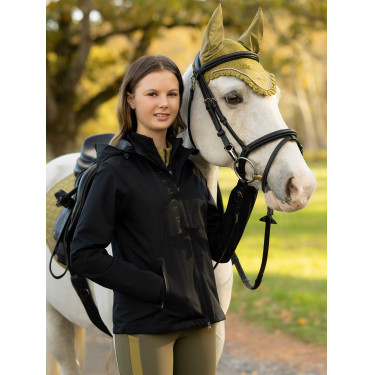 Giacca impermeabile Tessa Young Rider nera LeMieux