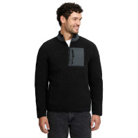 Felpa uomo in pile con mezza zip LeMieux