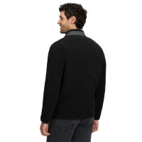 Felpa uomo in pile con mezza zip LeMieux
