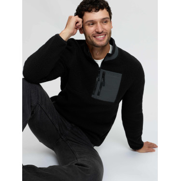 Felpa uomo in pile con mezza zip LeMieux Felpa uomo in pile con mezza zip LeMieux