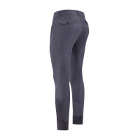 Pantaloni da equitazione Euro-Star Carlo FullGrip Schoeller SL uomo Grigio magnete