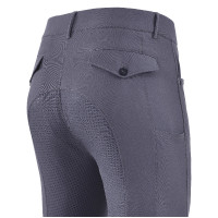 Pantaloni da equitazione Euro-Star Carlo FullGrip Schoeller SL uomo Grigio magnete