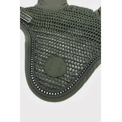 Cuffia da equitazione Harcour con strass impermeabili