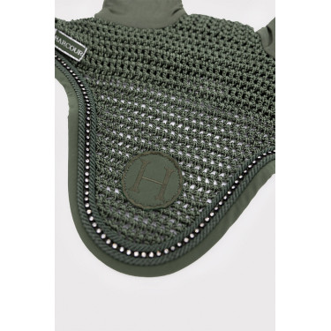 Cuffia da equitazione Harcour con strass impermeabili