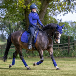 Tappetino LeMieux Suede Dressage Square Blu inchiostro Tappetino LeMieux Suede Dressage Square Blu inchiostro