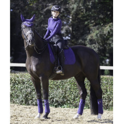 Tappetino LeMieux Suede Dressage Square Blu inchiostro Tappetino LeMieux Suede Dressage Square Blu inchiostro