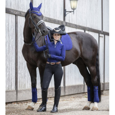 Tappetino LeMieux Suede Dressage Square Blu inchiostro Tappetino LeMieux Suede Dressage Square Blu inchiostro