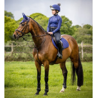 Tappetino LeMieux Suede GP Square Mirtillo Grigio Tappetino LeMieux Suede GP Square Mirtillo Grigio