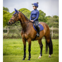 Tappetino LeMieux Suede GP Square Blu inchiostro