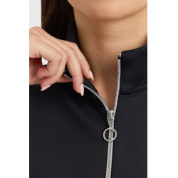 Felpa tecnica con zip Clotilde Harcour