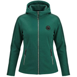 Softshell Ti amo Equithème EK-Victoria Blu petrolio