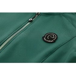 Softshell Ti amo Equithème EK-Victoria Blu petrolio