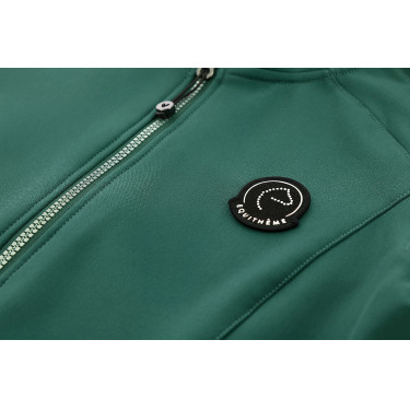 Softshell Ti amo Equithème EK-Victoria Blu petrolio