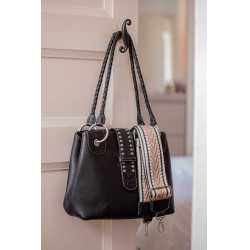 Borsa equitazione Pénélope Zabelia in pelle cognac