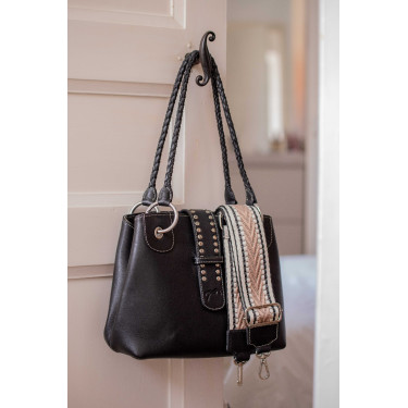Borsa equitazione Pénélope Zabelia in pelle cognac