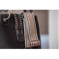 Borsa equitazione Pénélope Zabelia in pelle cognac