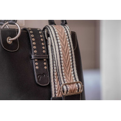 Borsa equitazione Pénélope Zabelia in pelle cognac