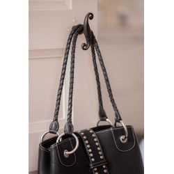 Borsa equitazione Pénélope Zabelia in pelle cognac