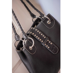 Borsa equitazione Pénélope Zabelia in pelle cognac