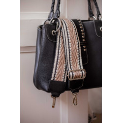 Borsa equitazione Pénélope Zabelia in pelle cognac