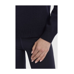 Maglione equitazione donna collo alto Harcour Claira