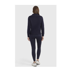 Maglione equitazione donna collo alto Harcour Claira