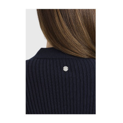 Polo equitazione donna Harcour Celeste maniche lunghe Polo equitazione donna Harcour Celeste maniche lunghe