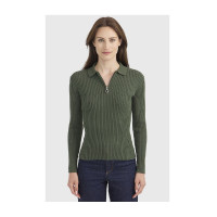Polo equitazione donna Harcour Celeste maniche lunghe