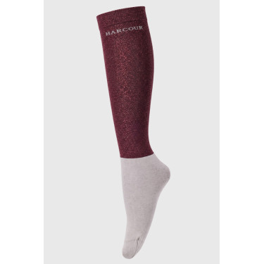Calze equitazione glitter Harcour – 2 paia unisex