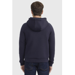 Felpa tecnica equitazione uomo con zip Harcour Connor