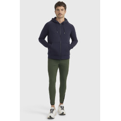 Felpa tecnica equitazione uomo con zip Harcour Connor