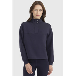 Felpa equitazione donna 1/2 zip Harcour Cassandre | EQUI-CLIC