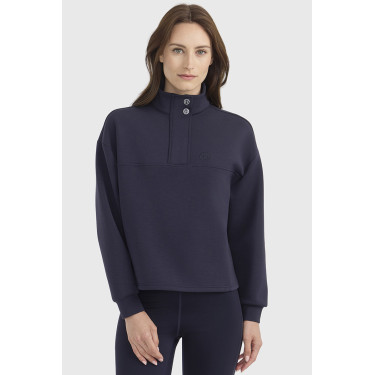 Felpa equitazione donna 1/2 zip Harcour Cassandre | EQUI-CLIC